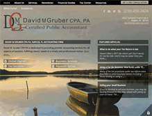 Tablet Screenshot of dgrubercpa.com